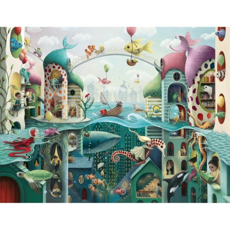 Puzzle Aventura Pestilor, 2000 Piese Ravensburger - 1